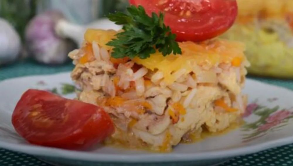 Запеканка с рисом и курицей: уютный ужин в домашних условиях Запеканка с рисом и курицей: уютный ужин в домашних условиях