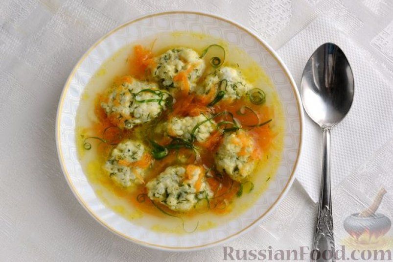 Сырный суп с рисовыми клёцками: лёгкое и сытное блюдо Сырный суп с рисовыми клёцками: лёгкое и сытное блюдо