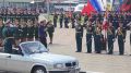 Праздничное шествие в Белогорске: военные традиции и современные технологии