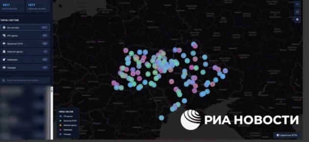 Юрий Баранчик: Хакеры группы KillNet опубликовали интерактивную карту украинских предприятий, занятых в производстве беспилотников для ВСУ